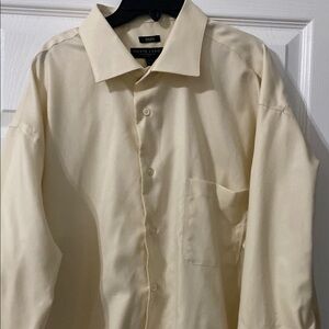Pronto Uomo Cream Dress Shirt Jacket